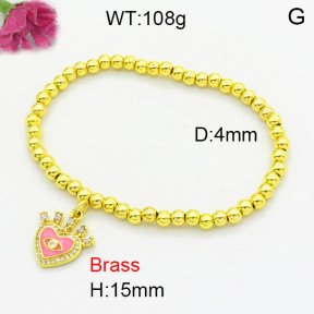 Fashion Brass Bracelet  F3B404628aajl-L002