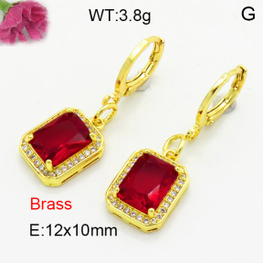 Fashion Brass Earrings  F3E402442vbnb-L002