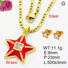 Fashion Brass Sets  F3S008154aakl-L002