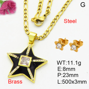 Fashion Brass Sets  F3S008155aakl-L002