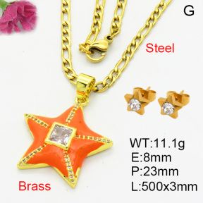 Fashion Brass Sets  F3S008159aakl-L002