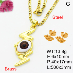 Fashion Brass Sets  F3S008166aajl-L002