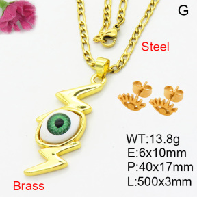 Fashion Brass Sets  F3S008167aajl-L002