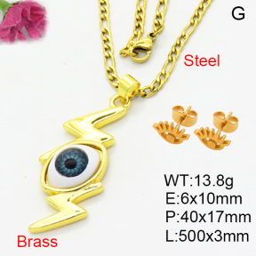 Fashion Brass Sets  F3S008169aajl-L002