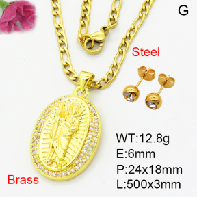 Fashion Brass Sets  F3S008183aakl-L002