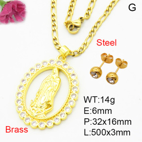 Fashion Brass Sets  F3S008184ablb-L002