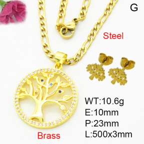 Fashion Brass Sets  F3S008187aakl-L002