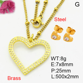 Fashion Brass Sets  F3S008201aakl-L002