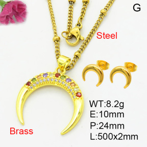 Fashion Brass Sets  F3S008207baka-L002