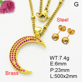 Fashion Brass Sets  F3S008208aakl-L002