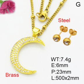 Fashion Brass Sets  F3S008210aakl-L002