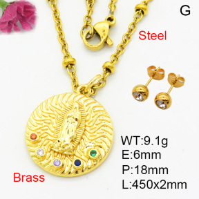 Fashion Brass Sets  F3S008231avja-L002