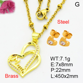 Fashion Brass Sets  F3S008234avja-L002