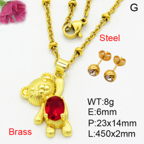 Fashion Brass Sets  F3S008235avja-L002