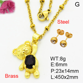 Fashion Brass Sets  F3S008236avja-L002