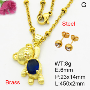 Fashion Brass Sets  F3S008237avja-L002