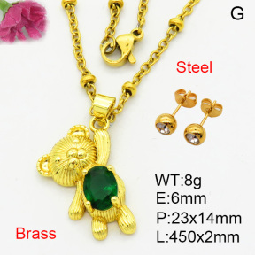 Fashion Brass Sets  F3S008238avja-L002