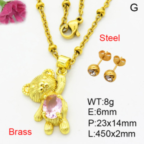 Fashion Brass Sets  F3S008239avja-L002