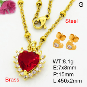 Fashion Brass Sets  F3S008241aakl-L002