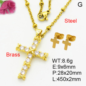 Fashion Brass Sets  F3S008247baka-L002