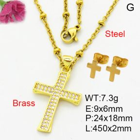 Fashion Brass Sets  F3S008248baka-L002