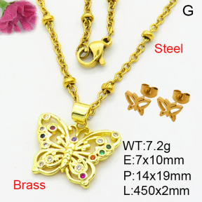 Fashion Brass Sets  F3S008252aajl-L002