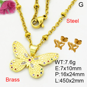 Fashion Brass Sets  F3S008254aajl-L002