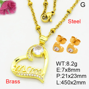 Fashion Brass Sets  F3S008255aajl-L002