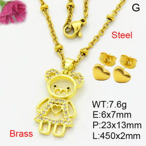 Fashion Brass Sets  F3S008256aajl-L002