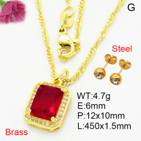 Fashion Brass Sets  F3S008269aajl-L002