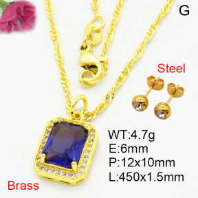 Fashion Brass Sets  F3S008270aajl-L002