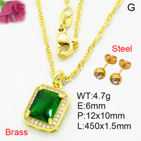 Fashion Brass Sets  F3S008271aajl-L002