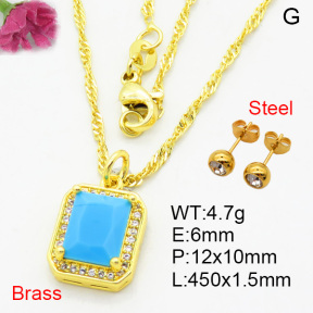 Fashion Brass Sets  F3S008272aajl-L002