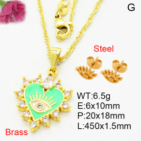 Fashion Brass Sets  F3S008274aajl-L002