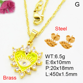 Fashion Brass Sets  F3S008277aajl-L002