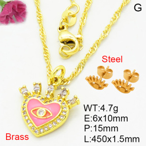 Fashion Brass Sets  F3S008284aajl-L002