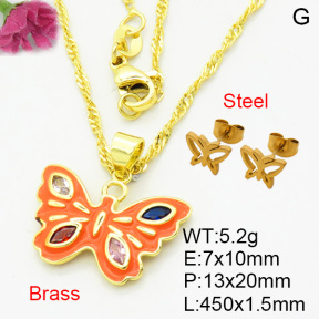 Fashion Brass Sets  F3S008294aajl-L002