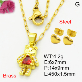 Fashion Brass Sets  F3S008300vail-L002