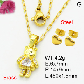 Fashion Brass Sets  F3S008304vail-L002