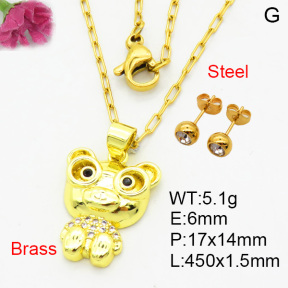 Fashion Brass Sets  F3S008309vail-L002