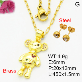 Fashion Brass Sets  F3S008310aajl-L002