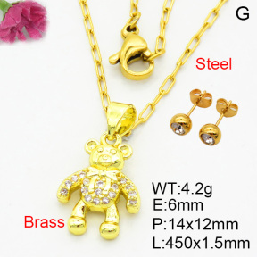 Fashion Brass Sets  F3S008314vail-L002