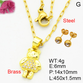 Fashion Brass Sets  F3S008316vail-L002