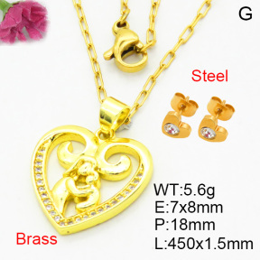 Fashion Brass Sets  F3S008321avja-L002