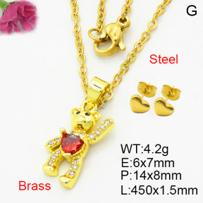 Fashion Brass Sets  F3S008327vail-L002