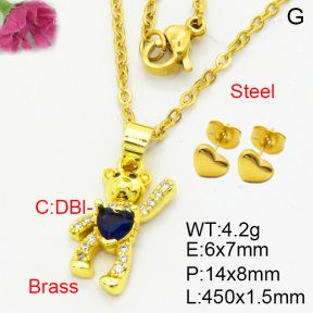 Fashion Brass Sets  F3S008329vail-L002