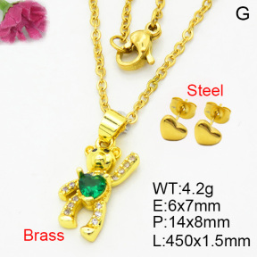 Fashion Brass Sets  F3S008330vail-L002