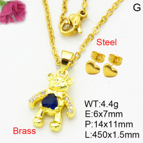 Fashion Brass Sets  F3S008348vail-L002