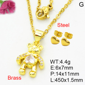 Fashion Brass Sets  F3S008350vail-L002