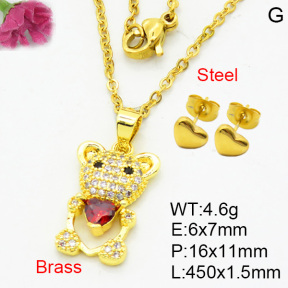 Fashion Brass Sets  F3S008366aajl-L002